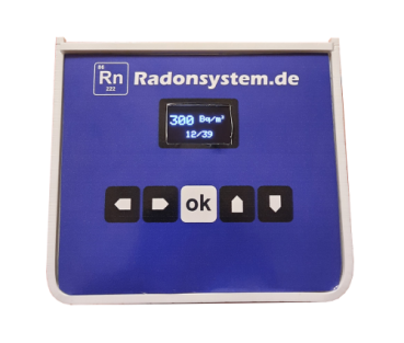 Radonsystem - Aktives Radonmessgerät für Kurz- u. Langzeitmessungen