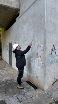 Anwendungsfoto mit dem Resonanztaster