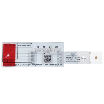 G1.2-Rissmess-Lehre, Rissmonitor - für Innen und Außen - mit QR-Code