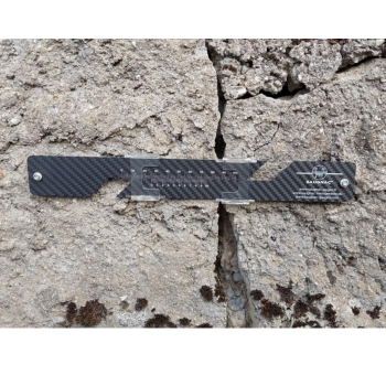 G1.5-Riss-Messlehre / Rissmonitor - Auf 1/50 mm genaue Messung des Rissverlaufes auf einer Ebene