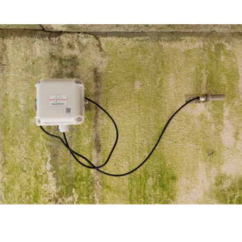 Anwendung R10 - Riss-Messgerät - Vernetztes Hygrometer-Thermometer mit externen Sensor