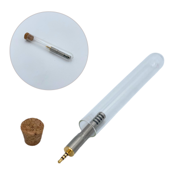 Klimaröhrchen  15*100 mm mit Korken und einem TF-Stick von Gann