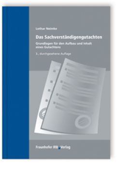 Das Sachverständigengutachten ISBN 978-3-8167-8758-7