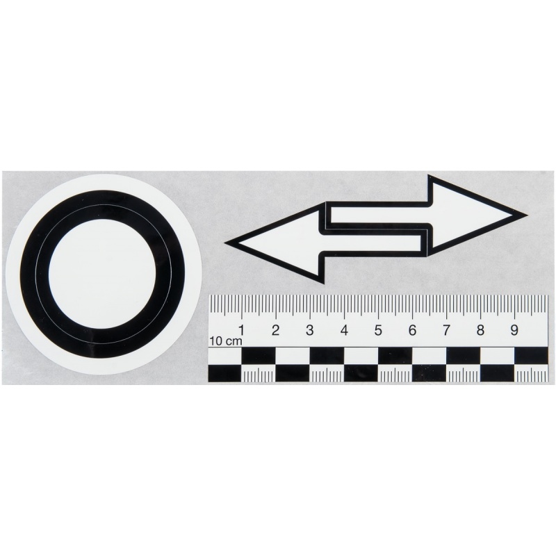 Markierungsbox inkl. 5 x Rissbreitenlineal | Gutachter Ausrüstung |  Sachverstand