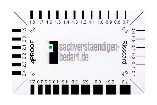 Risscards Mehrfarbdruck mit eigenem Aufdruck - ab 10 Stück