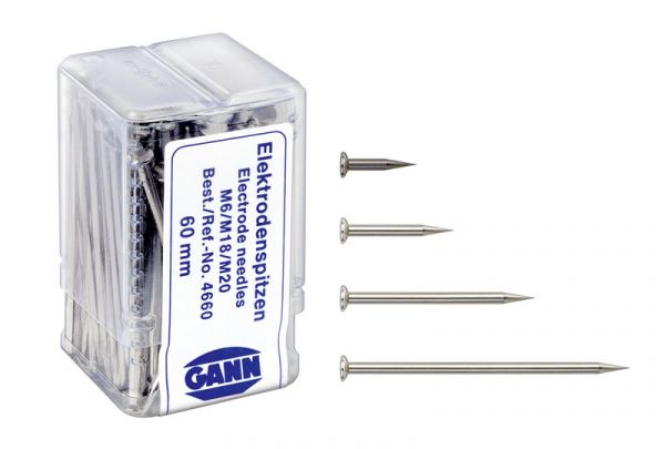 Elektrodenspitzen für M6, M18 und M20 2,5mm Ø, ohne Isolation - 16 mm - 4610