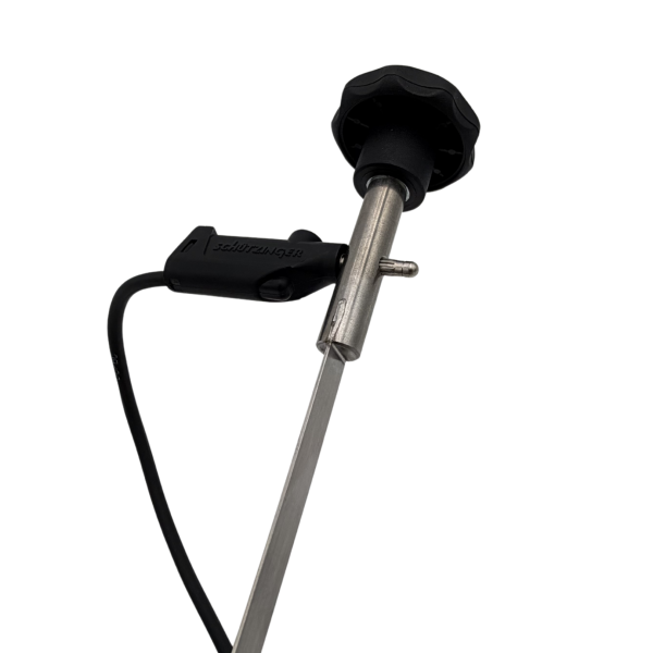 Detailaufnahme Kabel an Elektrode