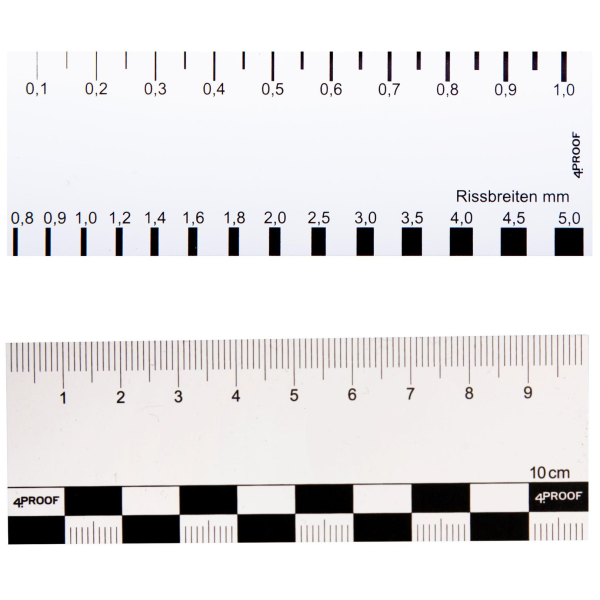 Risslineale beide Seiten ersichtlich