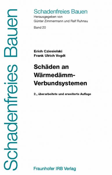 Fachbuch: Schäden an Wärmedämm-Verbundsystemen ISBN 978-3-8167-7251-4