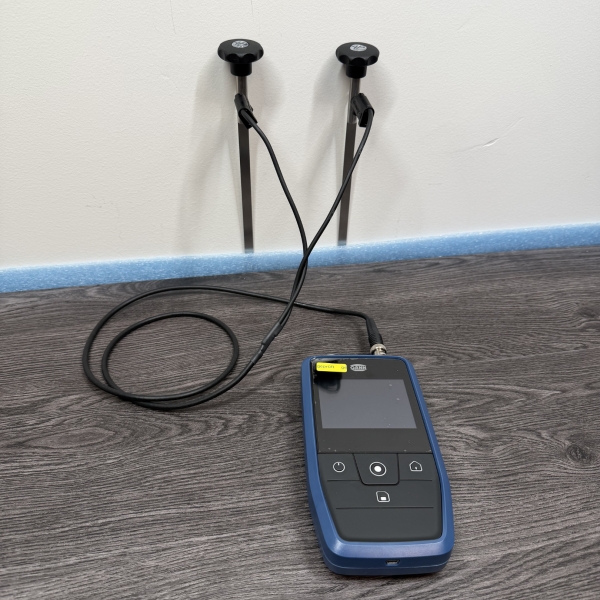 Anwendungsbeispiel Elektrode in Verbindung eines Kabel und eines Gerätes von Gann