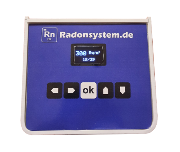 Radonsystem - Aktives Radonmessgerät für Kurz- u. Langzeitmessungen