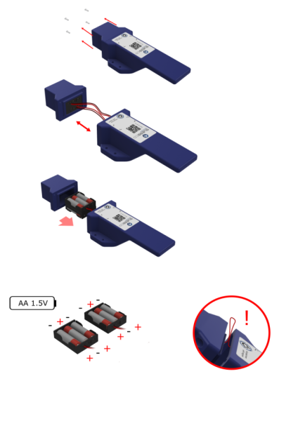Suessco 3D-Sensor zur Rissdokumentation über 3 Raumachsen incl. Montageplatte